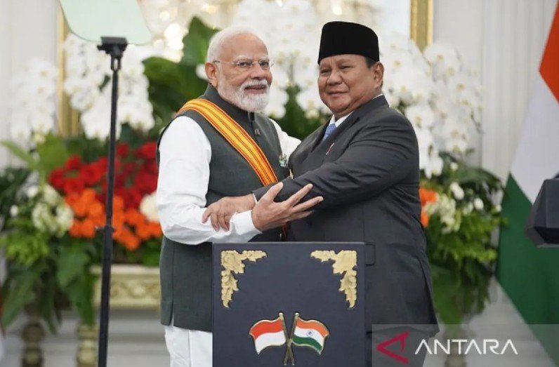 PM Modi Tegaskan India dan RI Tingkatkan Kerja Sama Program Makan Bergizi Gratis