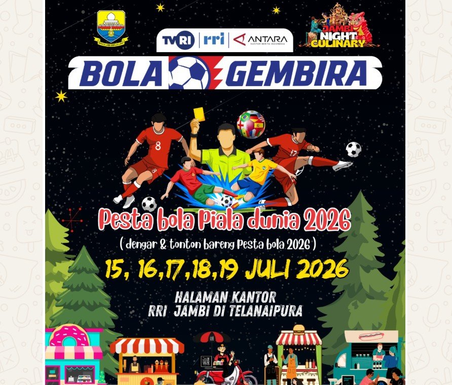 Nobar Piala Dunia 2026 di Provinsi Jambi Diharapkan Mampu Menggerakkan Ekonomi Pelaku UMKM