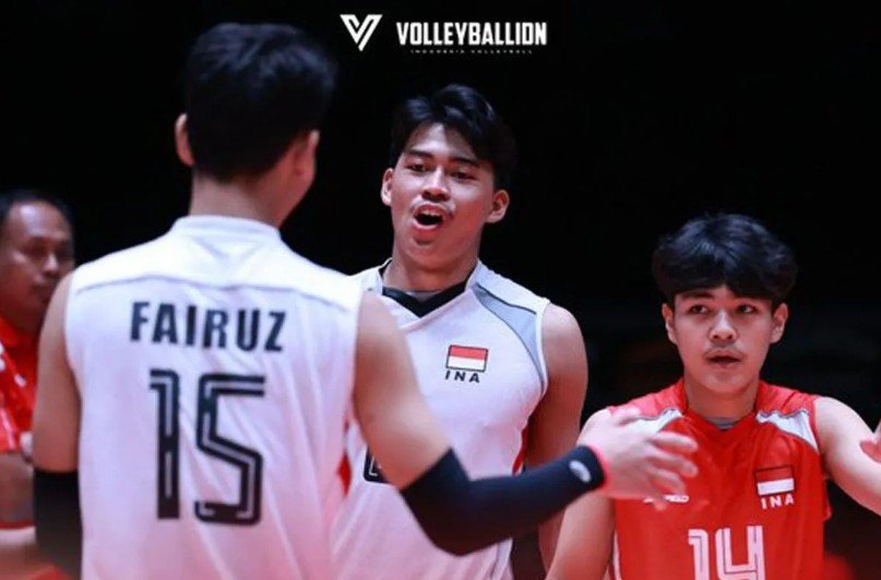 Timnas Voli U18 Indonesia Menang Telak 3-0, Sejarah Baru Lolos 10 Besar Asia