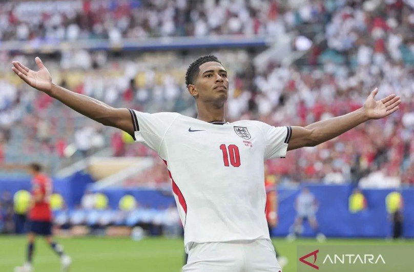 Jude Bellingham Pecahkan Rekor Harry Kane! Jadi Raja Gol Inggris di Turnamen Besar