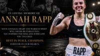 Kabar Duka! Petinju Muda Hannah Rapp Tewas dalam Kecelakaan, WBC Kehilangan Sosok Pejuang Hebat Kabar Duka! Petinju Muda Hannah Rapp Tewas dalam Kecelakaan, WBC Kehilangan Sosok Pejuang Hebat