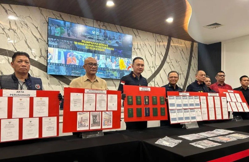 Ditjen Imigrasi Limpahkan Berkas 10 WNA Investor Palsu ke Kejaksaan, Modus Visa Fiktif Segera Disidang