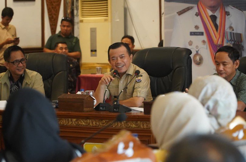 Pemprov Jambi Percepat Persiapan Pembangunan Jalan Tol Jambi–Rengat Fase I, Gubernur Al Haris Tekankan Sinergi dan Kepastian Pengadaan Lahan