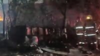 Toko Gas di Pulo Gebang Ludes Terbakar, Percikan Listrik Diduga Jadi Pemicu Ledakan