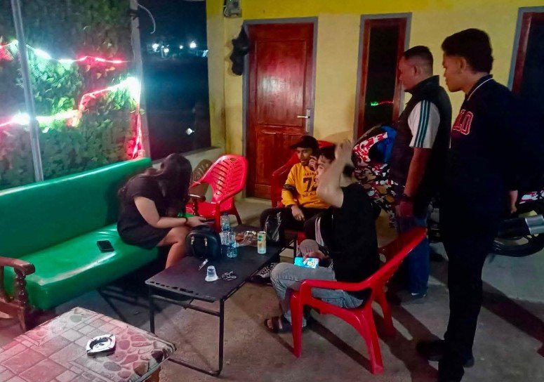 Polsek Sungai Penuh Patroli KRYD Sasar Kafe dan Tempat Hiburan Malam