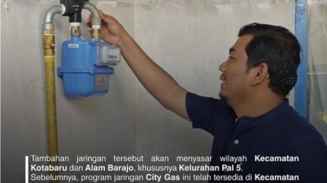 Rocky Candra Bawa Tambahan 1.730 Sambungan City Gas Untuk Warga Kota Jambi