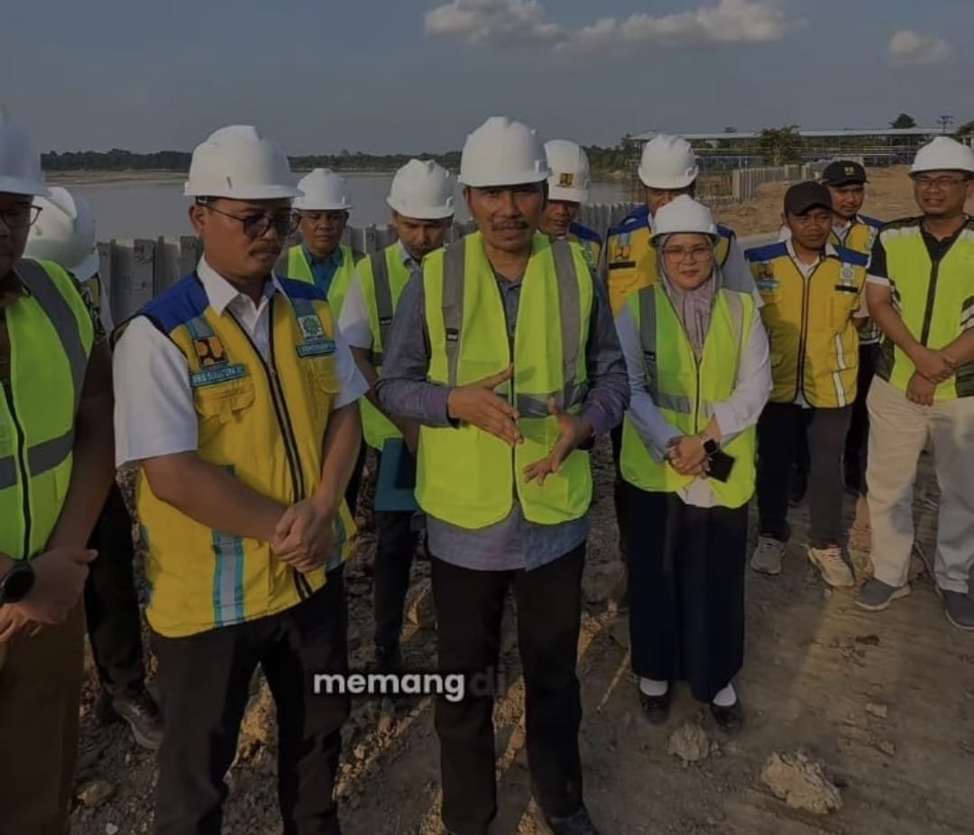 Cakap Ketua Edi: Tebing Intake di Perbatasan Kota Jambi dan Muaro Jambi Harus Kokoh, Tepat Sasaran, dan Beri Manfaat Jangka Panjang