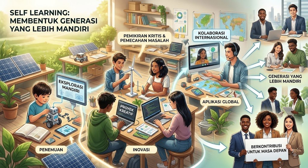 Self Learning Membentuk Generasi yang Lebih Mandiri
