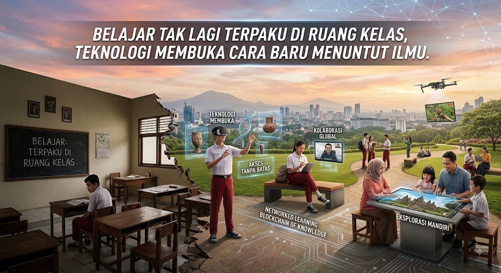 Belajar Tak Lagi Terpaku di Ruang Kelas
