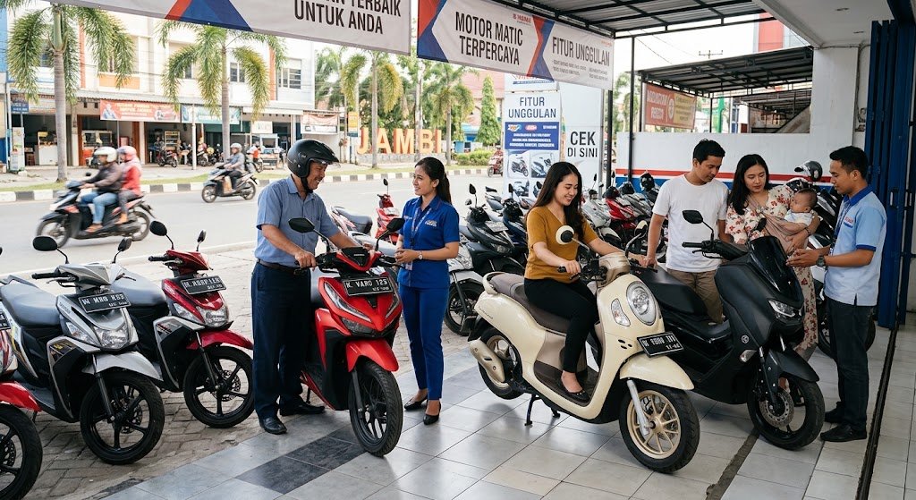 Motor Matic Jadi Pilihan Favorit
