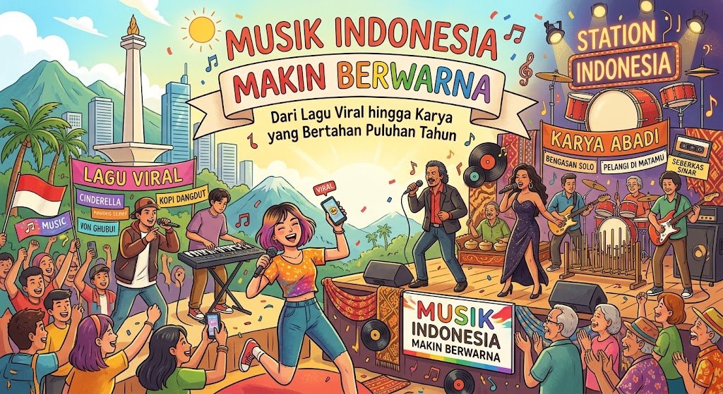 Musik Indonesia Makin Berwarna