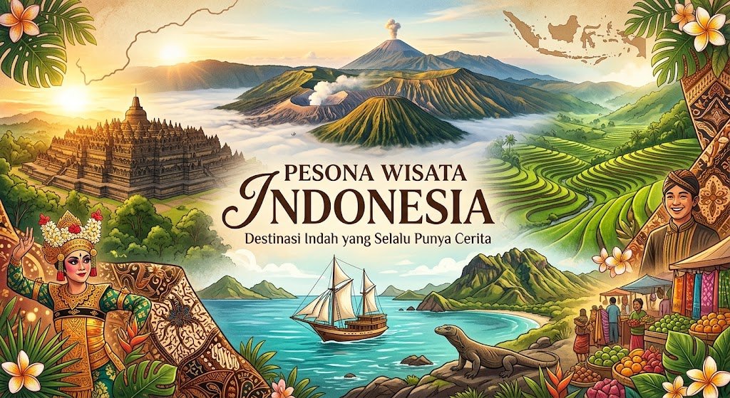 Pesona Wisata Indonesia: Destinasi Indah yang Selalu Punya Cerita