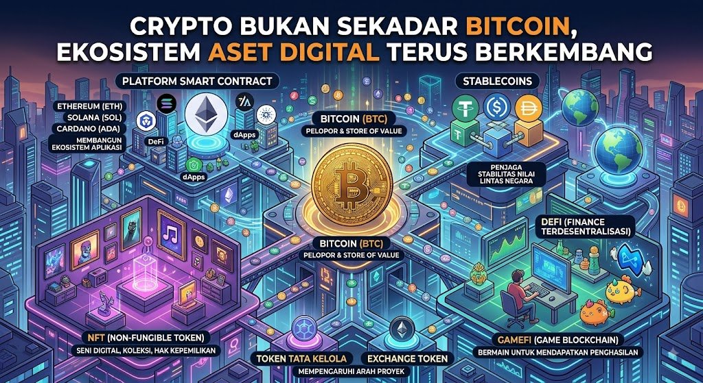Crypto Bukan Sekadar Bitcoin
