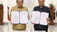 belajar tata kelola bumd hingga jaki, wali kota jambi teken kerja sama dengan pramono anung belajar tata kelola bumd hingga jaki, wali kota jambi teken kerja sama dengan pramono anung