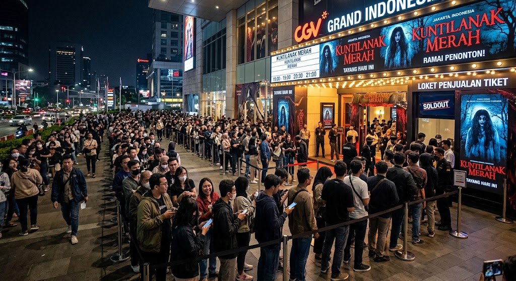 Film Horror menarik banyak penonton di indonesia