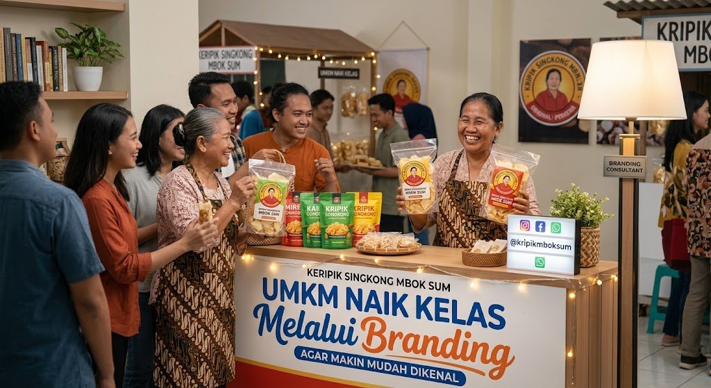 UMKM Naik Kelas Lewat Branding, Produk Lokal Kini Makin Mudah Dikenal