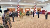 Wakil Bupati Merangin, A. Khafidh, melantik tiga Pejabat Pimpinan Tinggi Pratama (Eselon II) di Aula Rumah Dinas Bupati Merangin, Kamis (27/8/2026). Wakil Bupati Merangin, A. Khafidh, melantik tiga Pejabat Pimpinan Tinggi Pratama (Eselon II) di Aula Rumah Dinas Bupati Merangin, Kamis (27/8/2026).