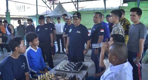 jambi siapkan generasi unggul lewat sport tourism, wali kota maulana buka turnamen catur junior 2026