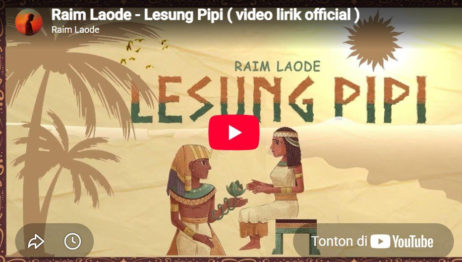 lagu lesung pipi raim laode.