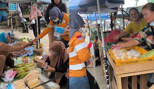 pt sas hadir bagikan 10.000 masker di tengah kabut asap jambi