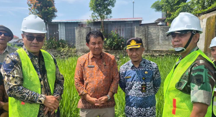 Kunjungan Danrem 042 Tinjau Opla Rawa Kumun Debai