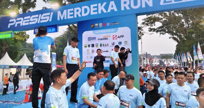 Presisi Merdeka Run 2026 di Jambi