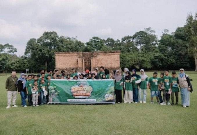 NBT Coal Group Ajak 50 Pelajar Jambi Field Trip ke Candi Muaro Jambi