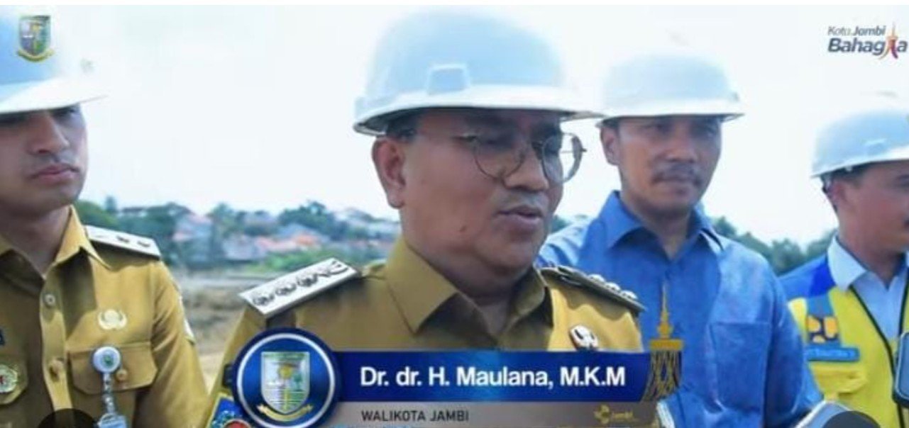Langkah Nyata Menuju Kota Jambi Bebas Banjir, Kolam Retensi Telaga Kajang Lako Ditarget Rampung 2026