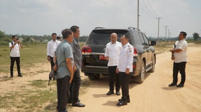 Gubernur Al Haris Tinjau Lokasi Pembangunan Sekolah Rakyat dan Lokasi Pembangunan BTN Bungo Green City