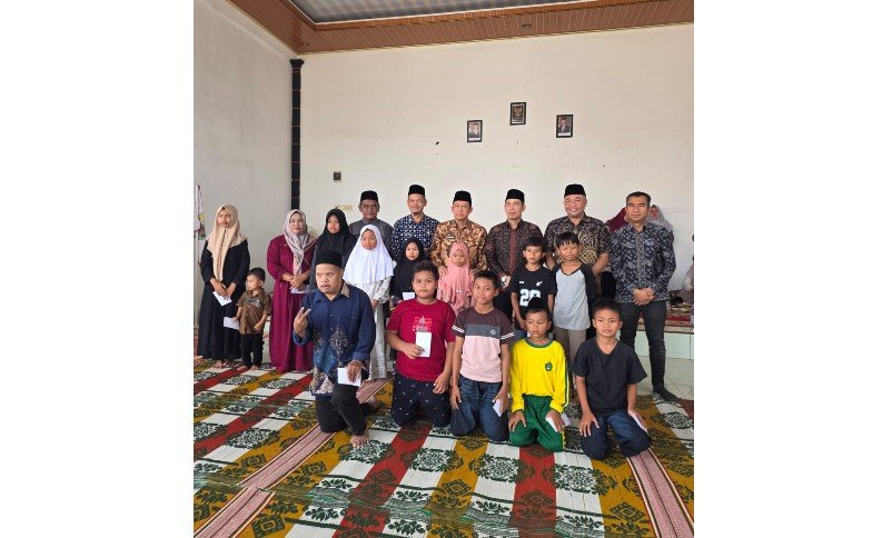 Hadiri HUT ke-17 Desa Mingkung Jaya, Azumadi: Terus Bersatu Untuk Kemajuan Desa