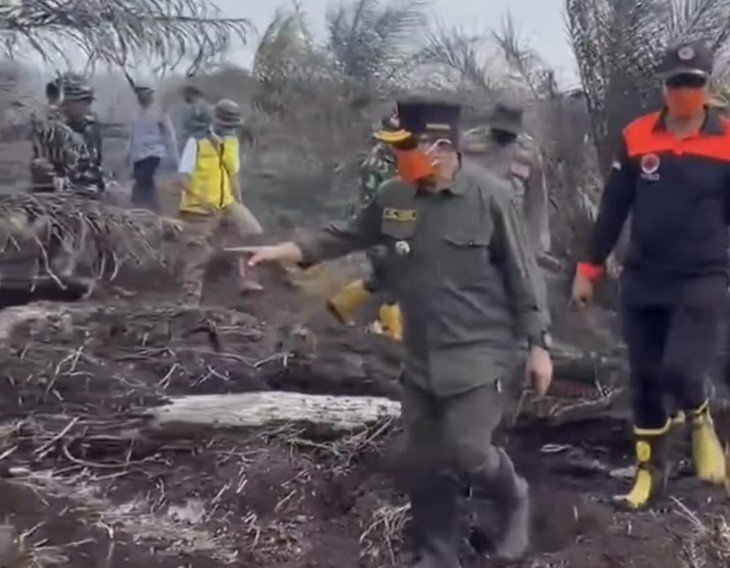 Al Haris Ways: Karhutla Gambut di Desa Gambut Jaya Muaro Jambi, Kami Terus Berupaya Padamkan Api