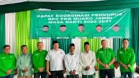 Rapat Koordinasi DPC PKB Muaro Jambi, Bujang Zuar: Membesarkan PKB Sudah Ada di Hati Saya