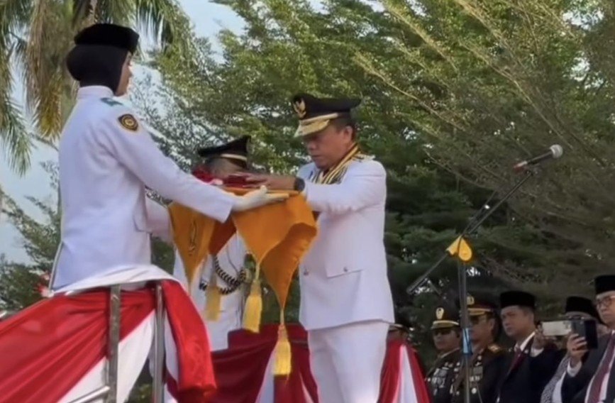 Al Haris Ways: Upacara HUT ke-81 RI di Lapangan Garuda Jambi Berlangsung Penuh Semangat