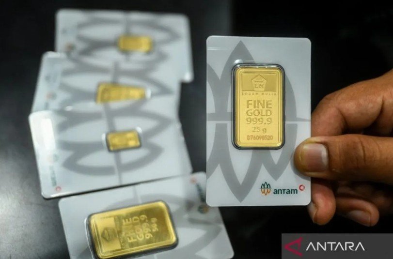 Harga Emas Antam Naik Jadi Rp2.695 Juta Per Gram