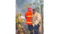 Lahan Pekarangan Warga di Bukit Baling Terbakar, Damkar Sekernan Bergerak Cepat Lahan Pekarangan Warga di Bukit Baling Terbakar, Damkar Sekernan Bergerak Cepat