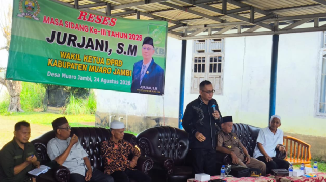 Reses di Desa Muaro Jambi, Jurjani Soroti Infrastruktur Warga dan Kebocoran Retribusi Candi