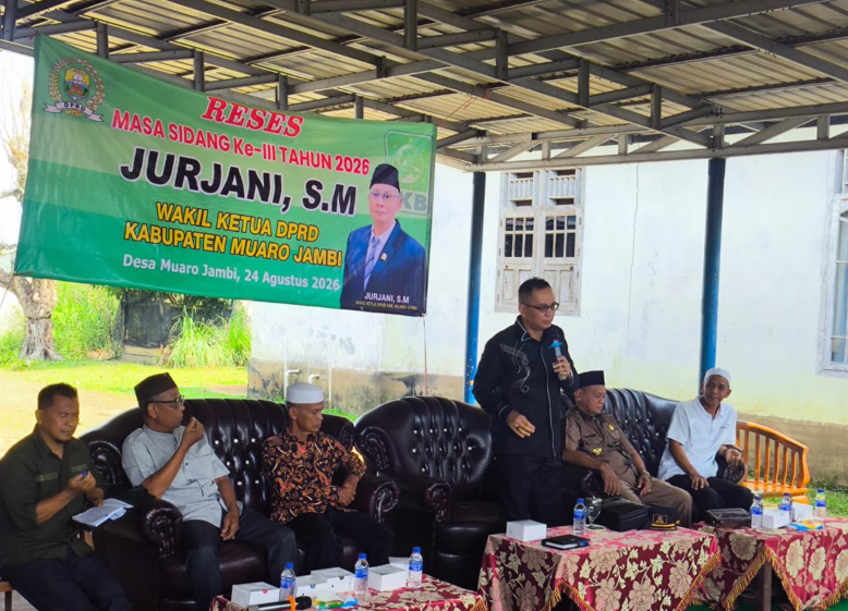 Reses di Desa Muaro Jambi, Jurjani Soroti Infrastruktur Warga dan Kebocoran Retribusi Candi