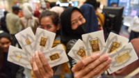Hari Ini, Harga Emas Antam Turun