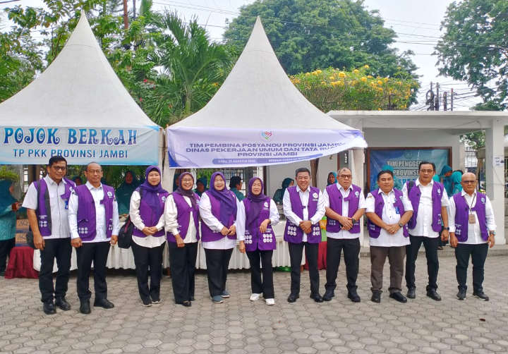 Rabu Berkah TP Posyandu Jambi Bersama PUTR, Hesti Haris Ajak Masyarakat Waspada Musim Kemarau