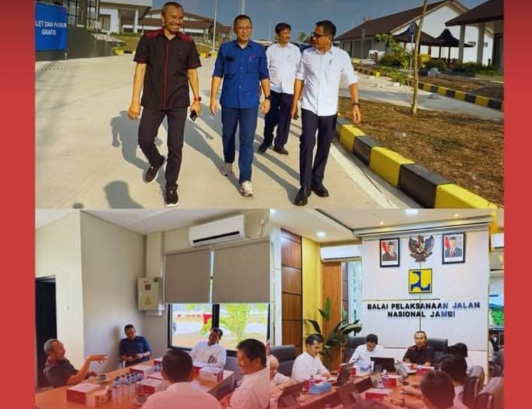 Edi Purwanto Dorong Tol di Jambi Terus Dikebut, Tol Jambi-Rengat Ditarget Mulai 2027