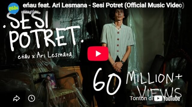 sedih, lirik lagu sesi potret enau ft ari lesmana