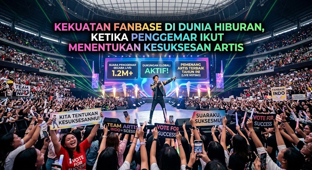 Kekuatan Fanbase di Dunia Hiburan