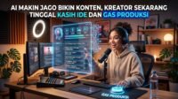 AI Makin Jago Bikin Konten, Kreator Sekarang Tinggal Kasih Ide dan Gas Produksi