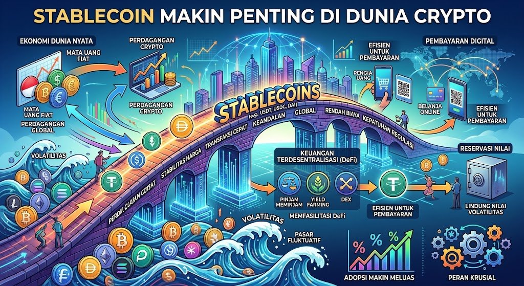 Stablecoin Makin Penting di Dunia Crypto
