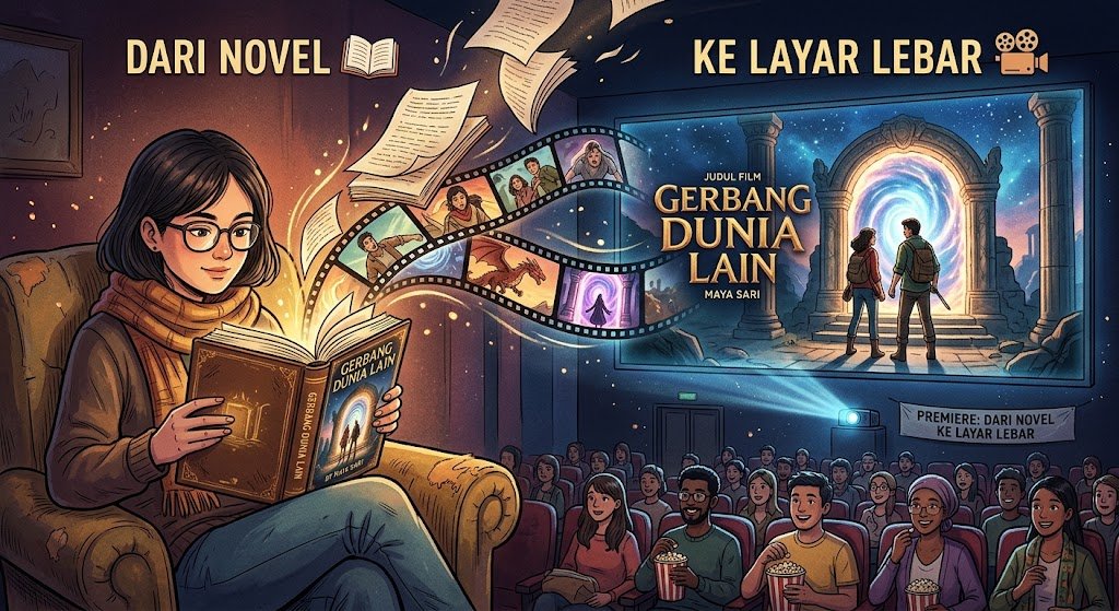 Perjalanan Cerita Favorit Pembaca Menjadi Film