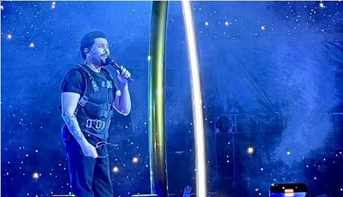 konser the weeknd di jis hari kedua sukses besar, penonton puji aksi panggung megah abel tesfaye
