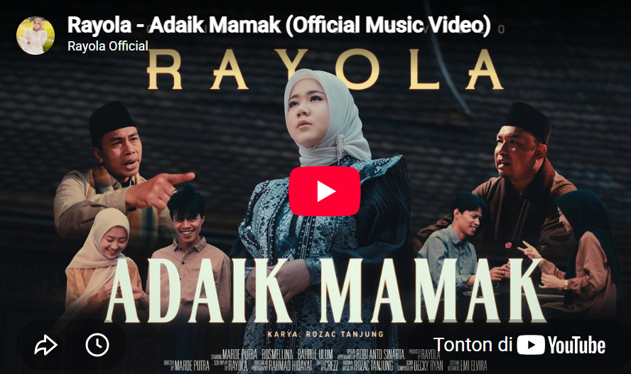 lagu adiak mamak rayola.