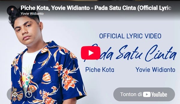 lagu pada satu cinta piche kota ft yovie widianto.