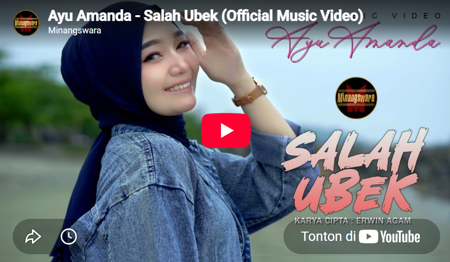lagu salah ubek ayu amanda.