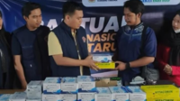 Pengurus Nasional Karang Taruna Kirim Bantuan, Masker dan Vitamin Disalurkan di Kota Jambi